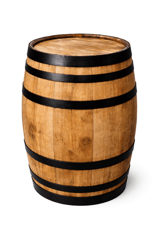 Barrica Whiskera Pulida de Roble Americano 200 Litros