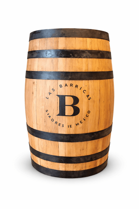 Barril de Roble 200 Litros Raspado - Decoracion