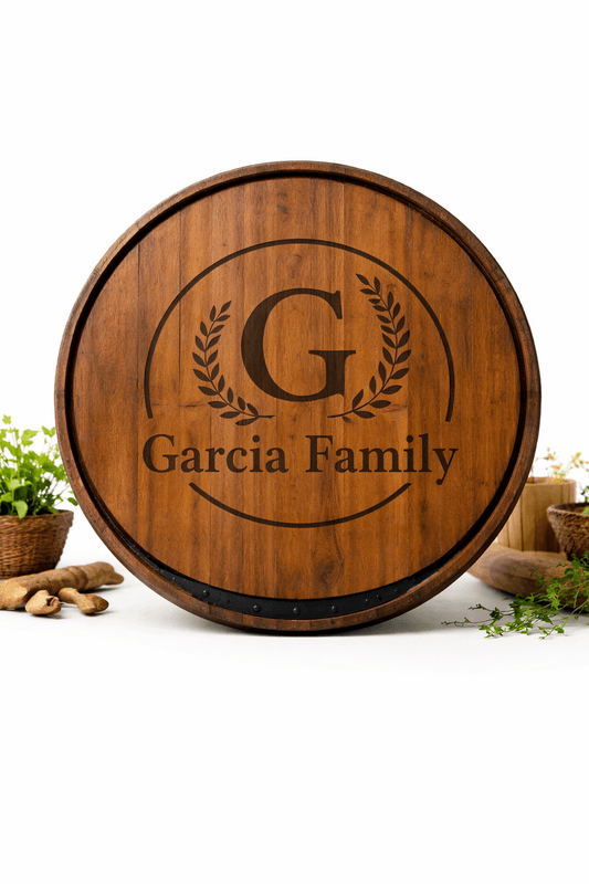 Tapa de Barril 50cm Premium - Tapa de barril artesanal