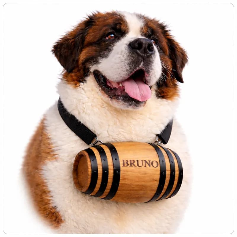 Barril de Roble 1 Litro - Modelo Perro