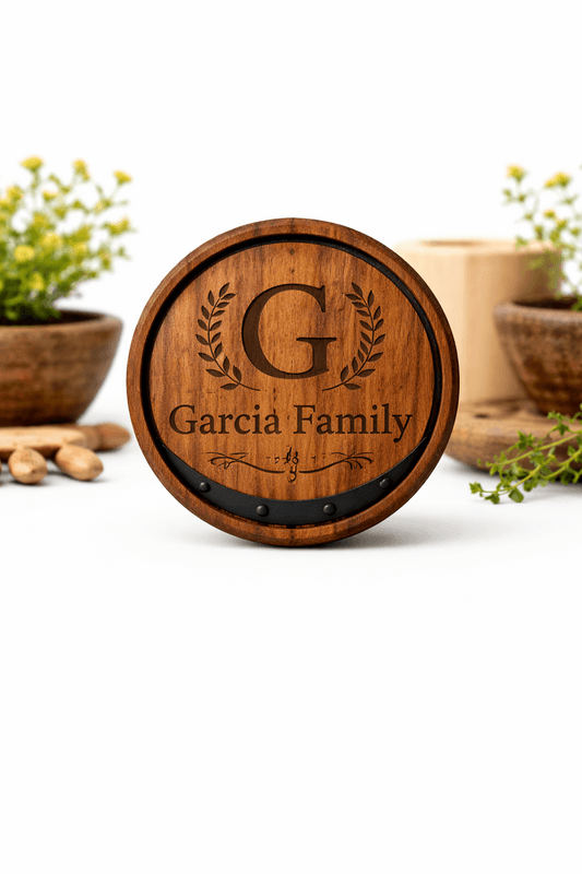 Tapa de Barril 30cm - Tapa de barril artesanal