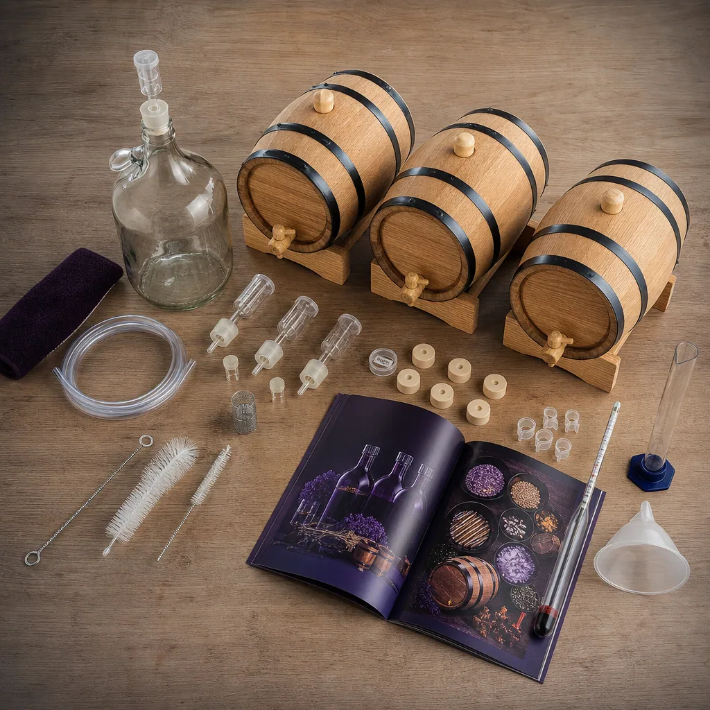 Kit Master Fermentación (3 barriles 1L) — Para experimentar 3 variables al mismo tiempo. 3 barriles de 1L + manual avanzado + soporte VIP 60 d
