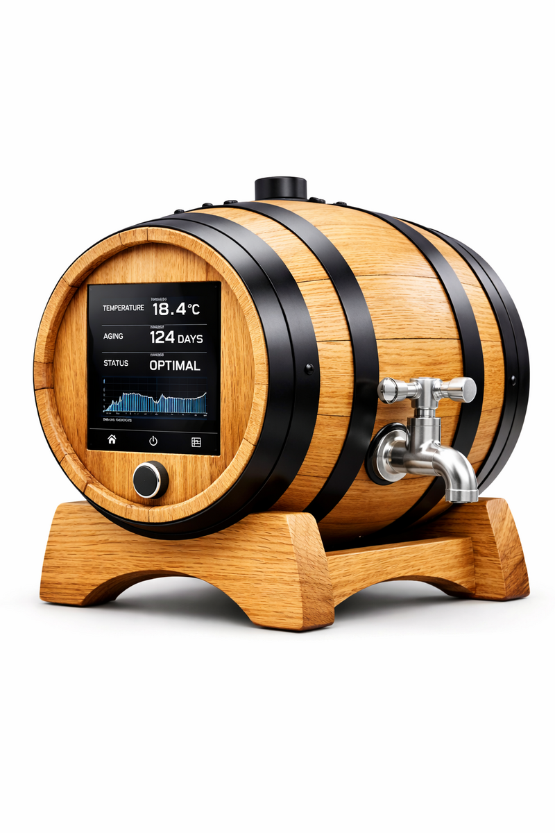AETHER CASK barril inteligente con WiFi y sensores