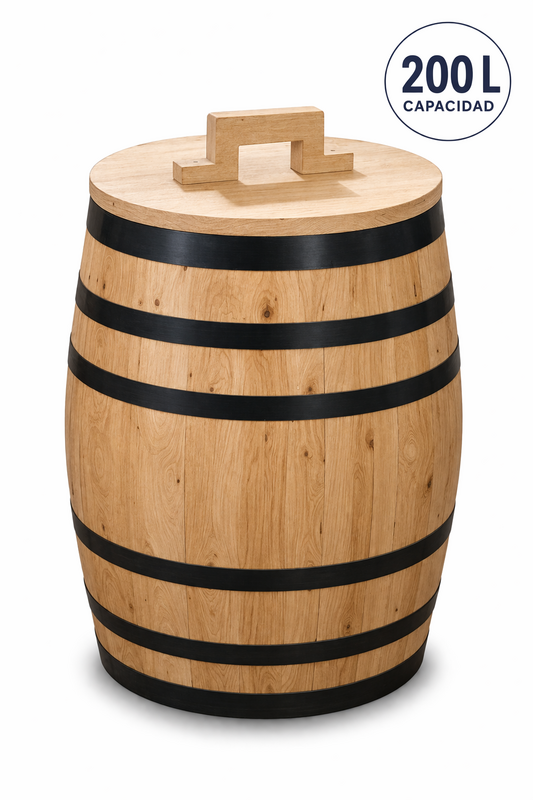 Barrica tepachera 200 litros para tepache