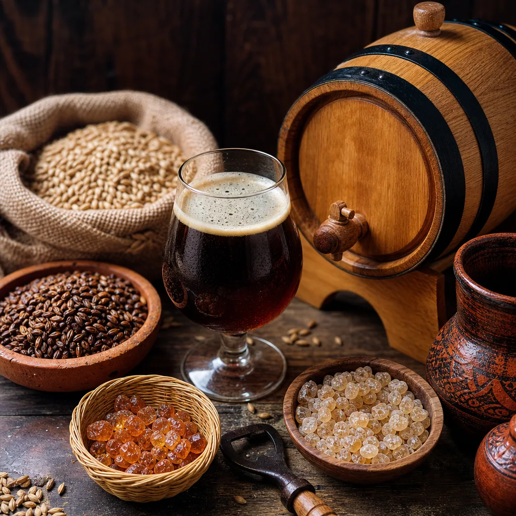 Barley Wine reposada 1 año en barril de roble Lab Cervecero