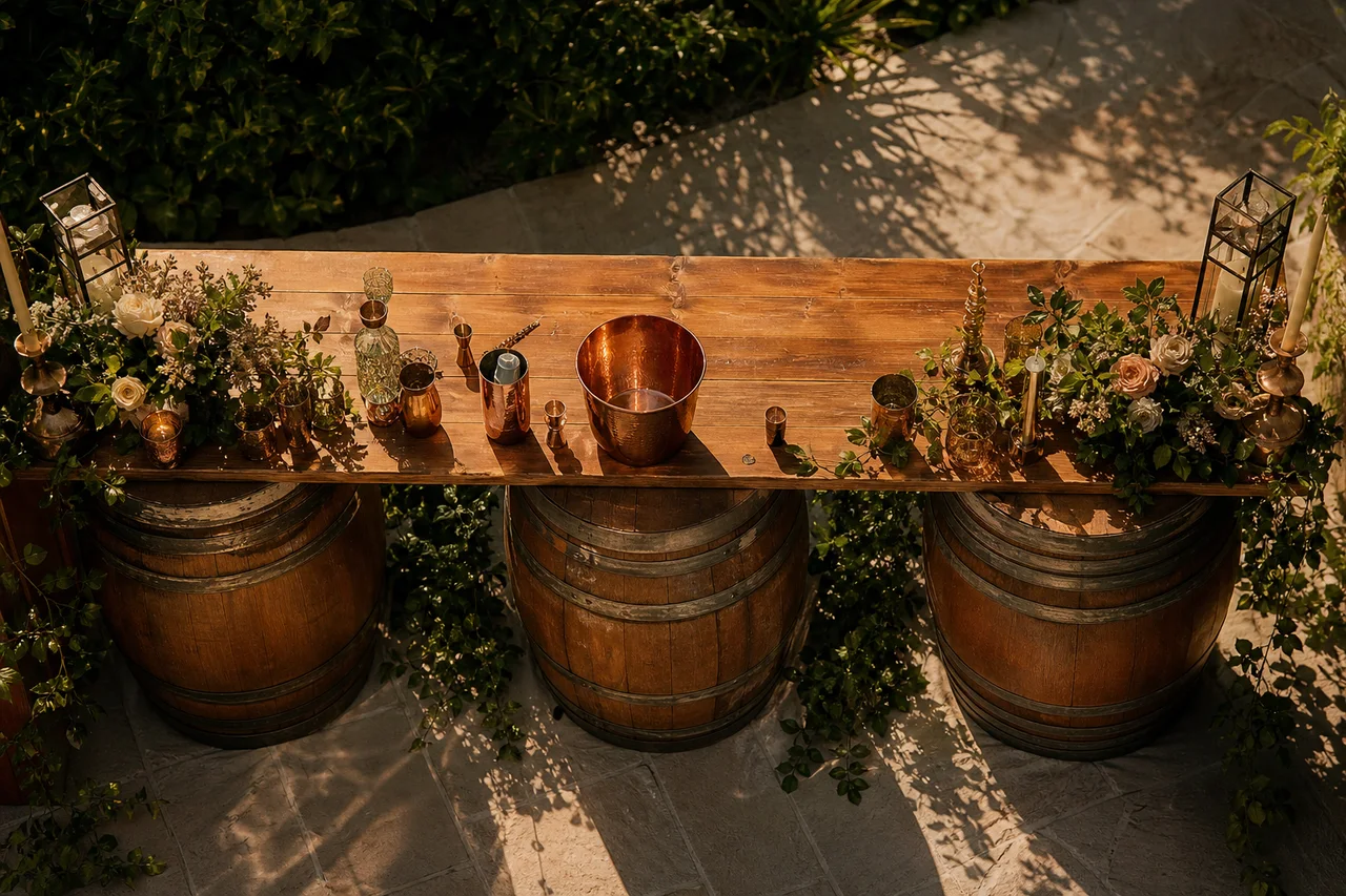 Paquete completo de renta de barriles